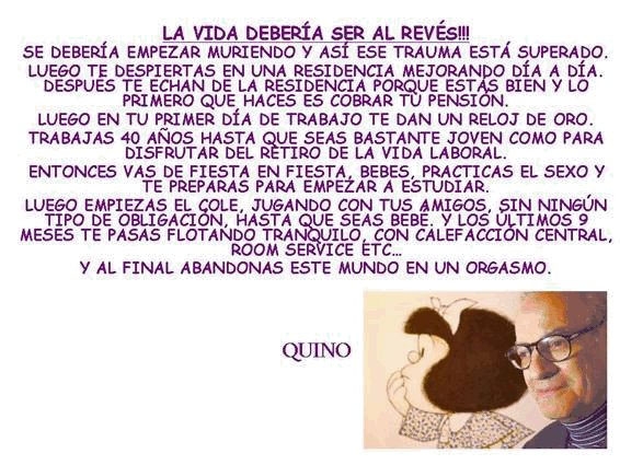 La Mejor Frase de Quino (dibujante).